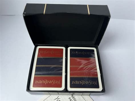 ysl deck of cards